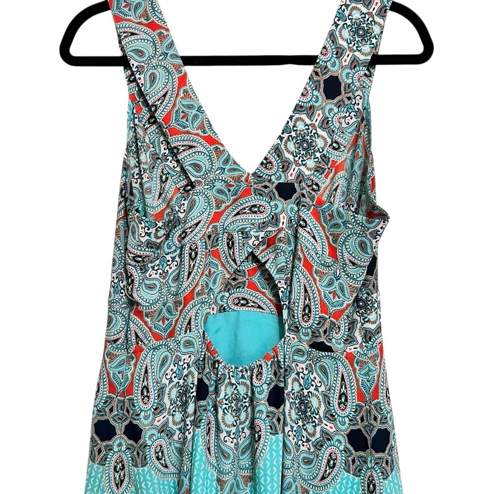 Anthropologie Maeve Canyon Creek Turquoise Dress - Picture 7 of 16